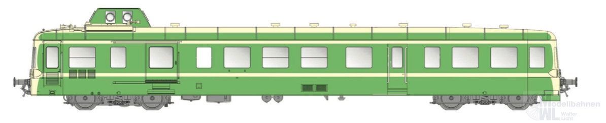 LS Models 10113 - Triebwagen X3800 (3997) SNCF Ep.V H0/GL