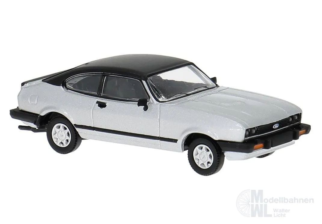 Brekina 19557 - Ford Capri in silber-metallic H0 1:87