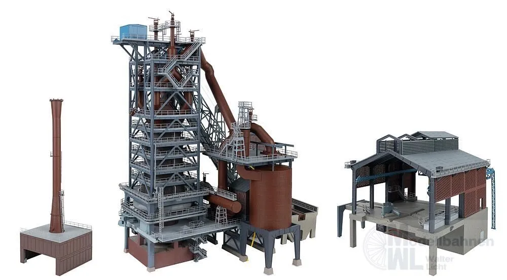 Faller 130026 - Hochofen mit Gießhalle H0 1:87