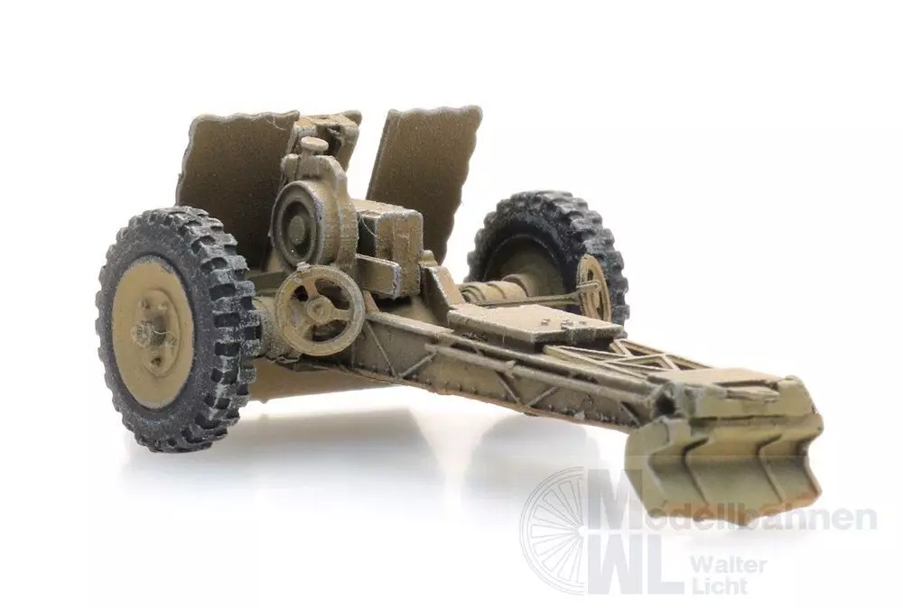 ARTITEC b.v. 6870573 - WM 7.5 cm leIG 18 Afrika H0 1:87