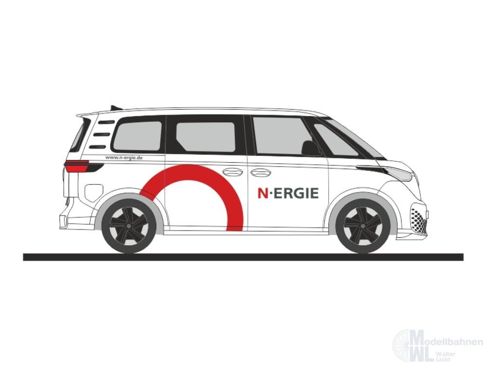 Rietze 32111 - Volkswagen ID.Buzz People N-Ergie Nürnberg H0 1:87