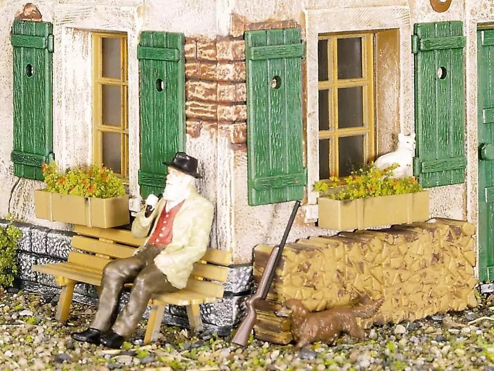 Pola 333214 - 10 Blumenkästen Spur G 1:22,5