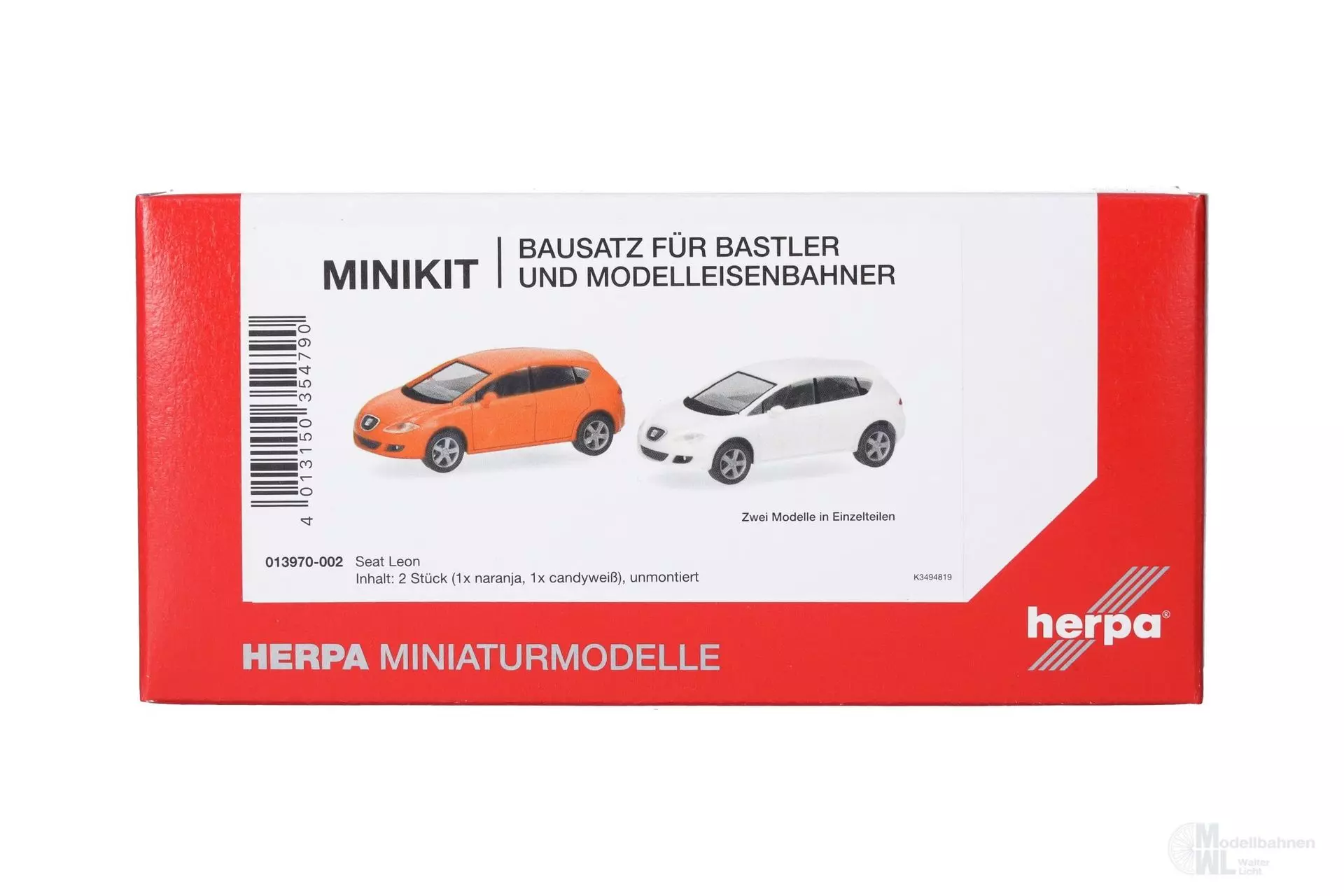 Herpa 013970-002 - MiKi Seat Leon 2 Stück H0 1:87