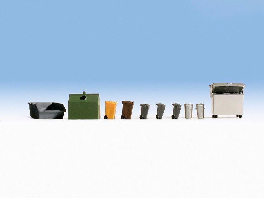 Noch 14825 - Müllbehälter H0 1:87