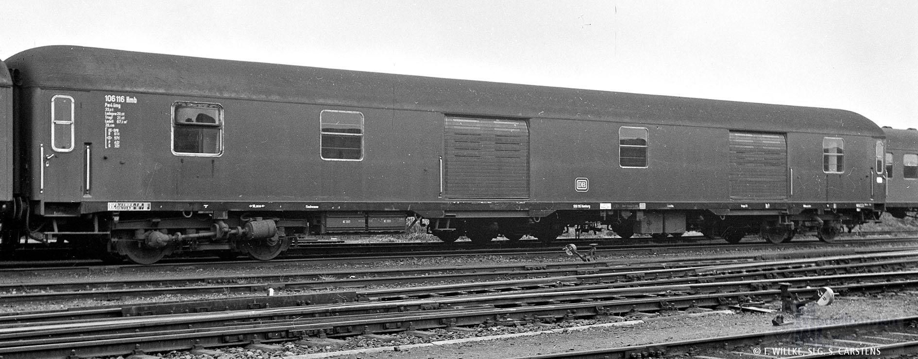 Brawa 58083 - Gepäckwagen DB Ep.III Pw4ümg-60 H0/GL Brawa 58083 - Gepäckwagen DB Ep.III Pw4ümg-60 H0/GL