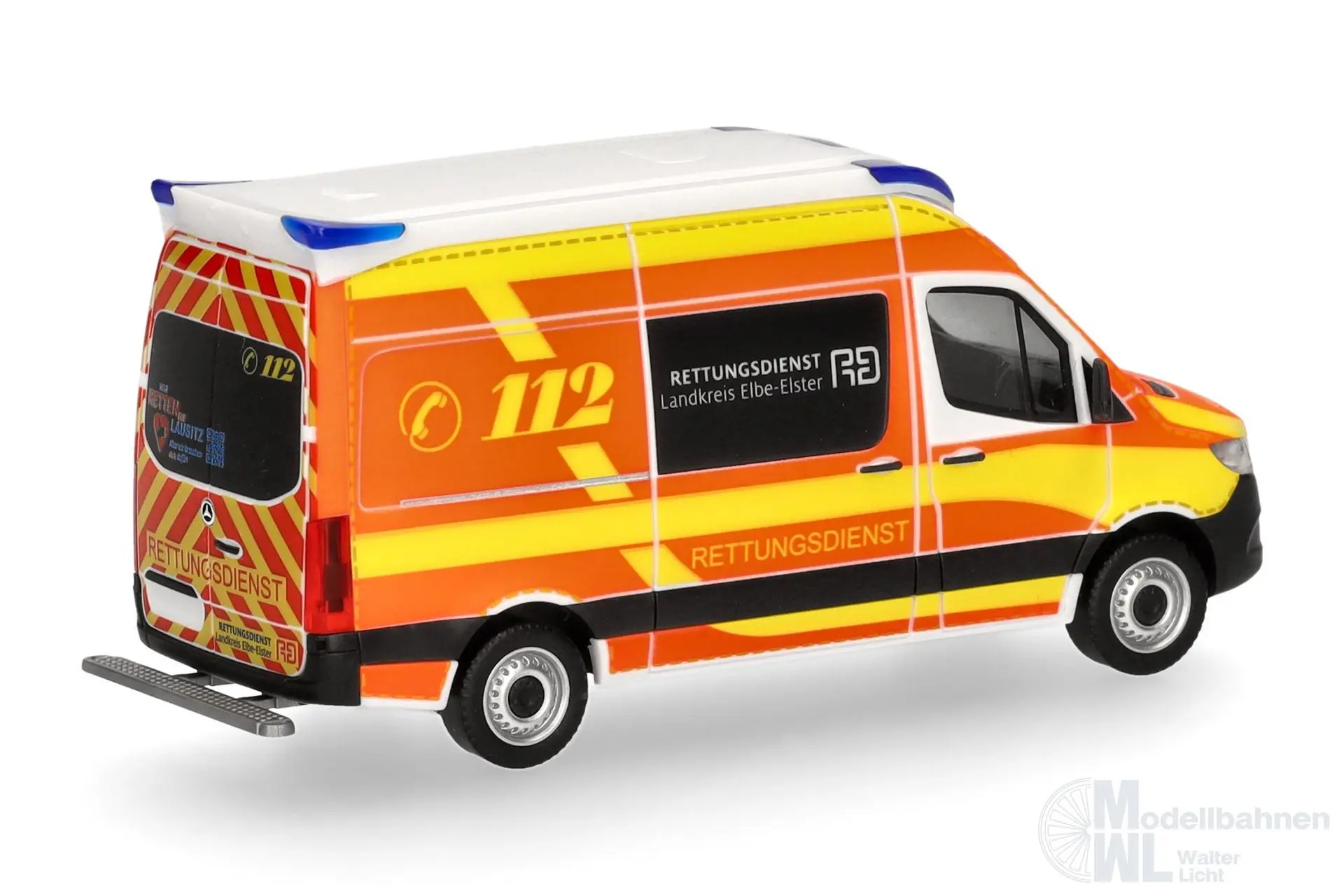 Herpa 099042 - Mercedes-Benz Sprinter `18 Delfis RTW H0 1:87