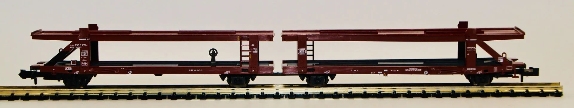 Trix 13617 - MINITRIX - Autotransportwagen DB Ep.IV N 1:160