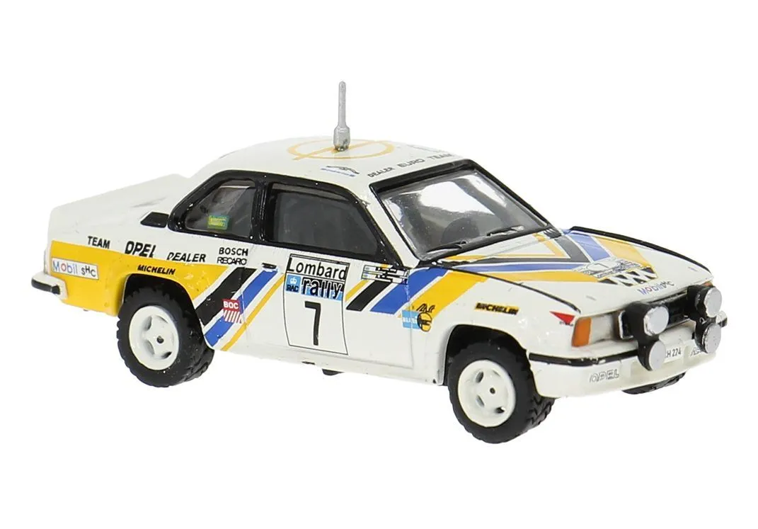 Brekina 20778 - Opel Ascona B i400 Anders Kulläng 5.Platz RAC ´80 H0 1:87