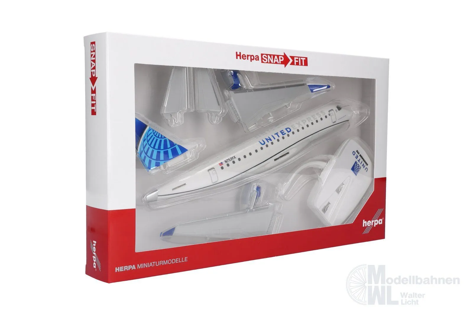 Herpa 614856 - Embraer E175 United Express 1:100
