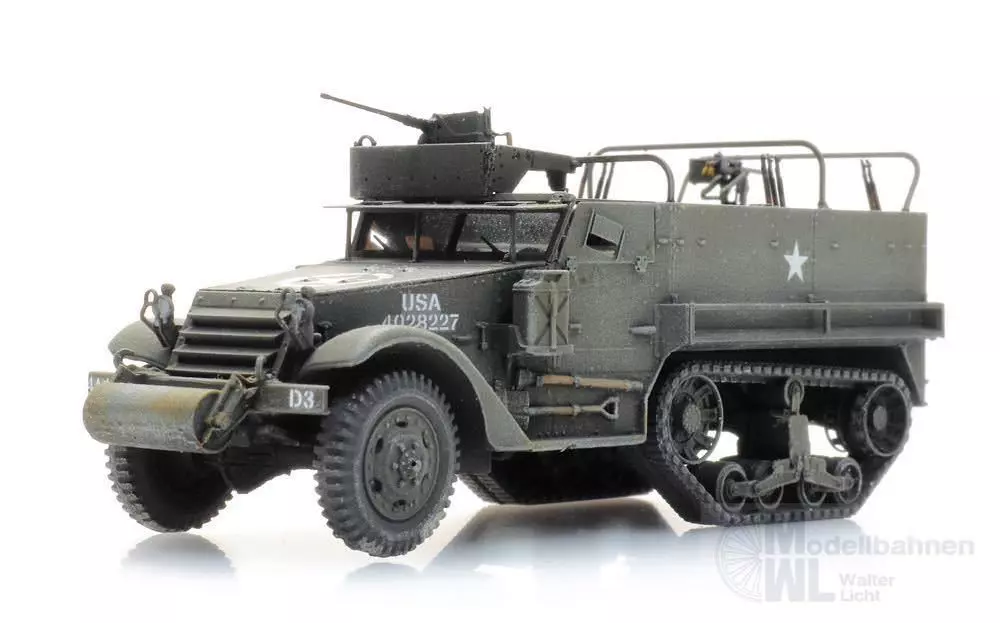 ARTITEC b.v. 6870436 - US M3A1 halftrack personnel carrier H0 1:87