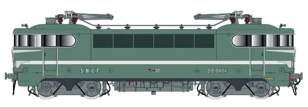 LS Models  - E-Lok BB 9404 SNCF, Ep.IIIc, AC Sound