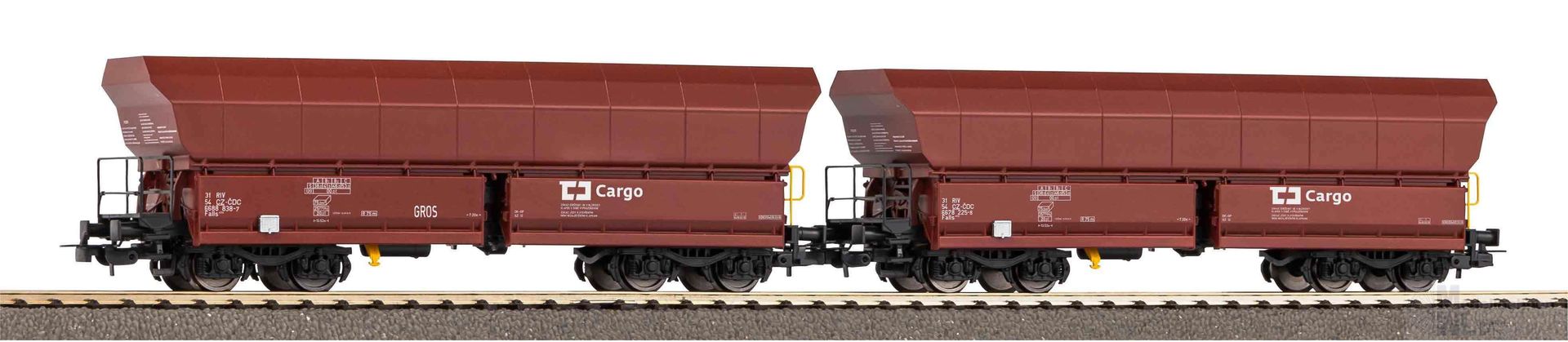 Piko 58291 - Schüttgutwagen Set CD Cargo Ep.VI 2.tlg. Falns H0/GL