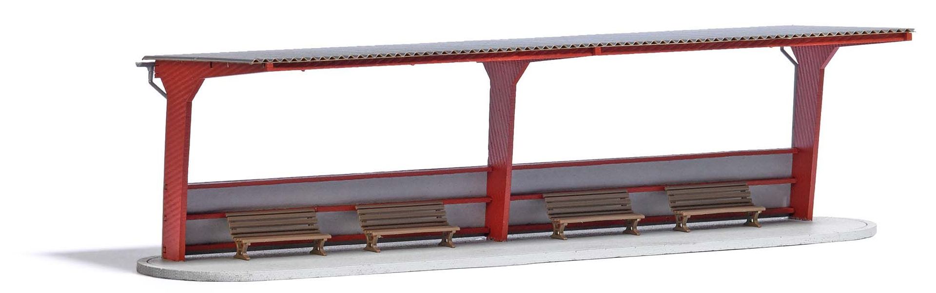Busch 1377 - Busbahnhof H0 1:87 Busch 1377 - Busbahnhof H0 1:87