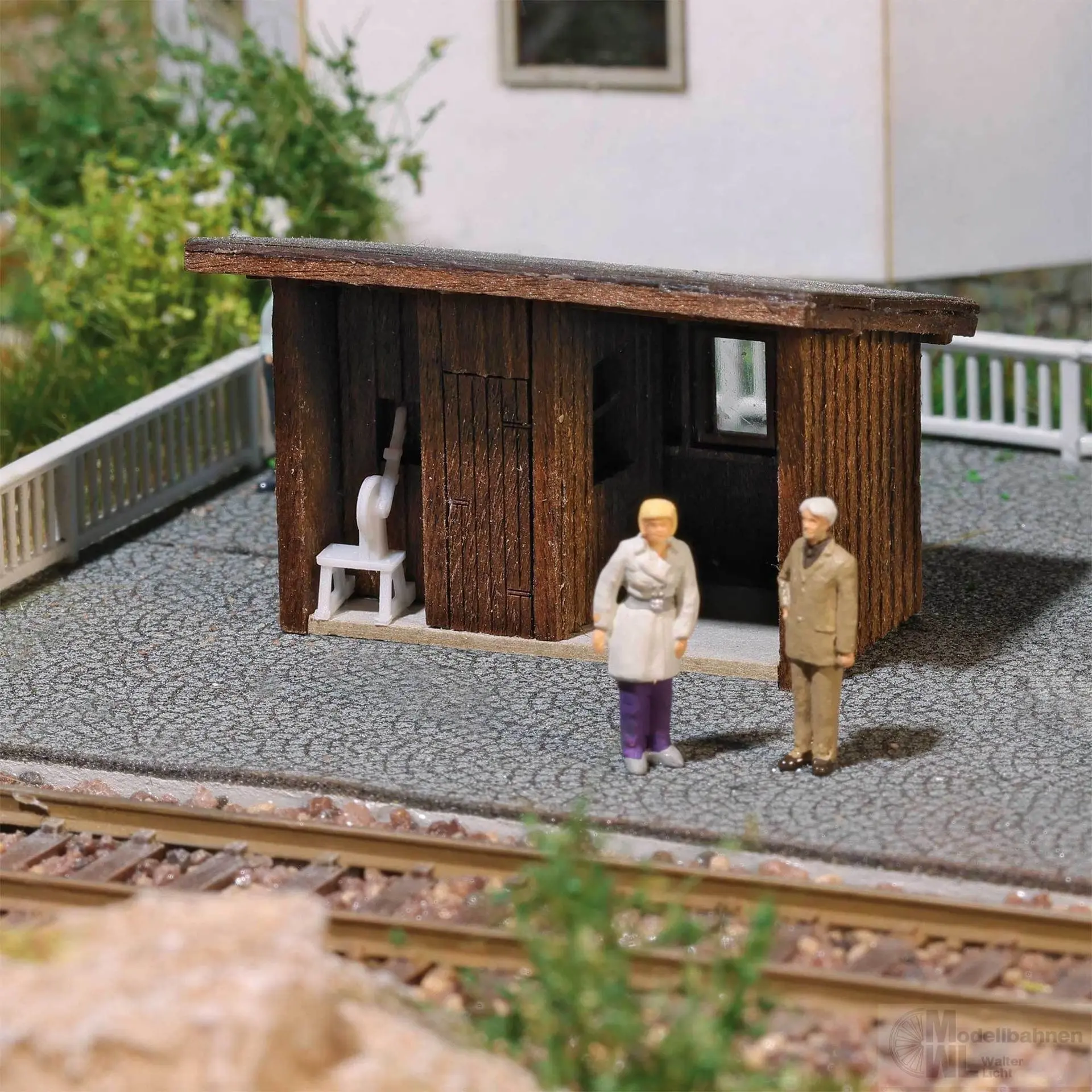 Busch 1862 - Kleinbahnhof H0 1:87