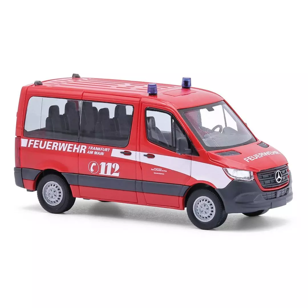 Busch 53467 - Mercedes-Benz Sprinter kurz FW Frankf.a. H0 1:87