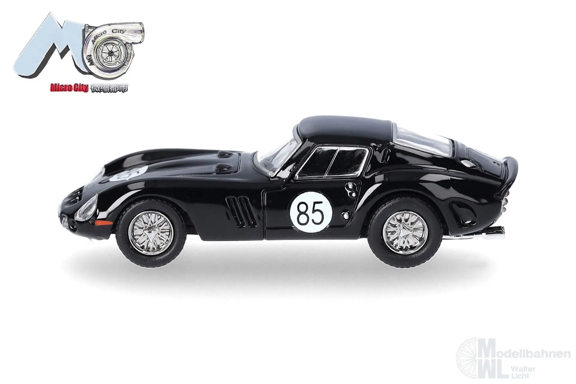 Herpa 87MC000061 - Ferrari 250 GTO 85, schwarz H0 1:87