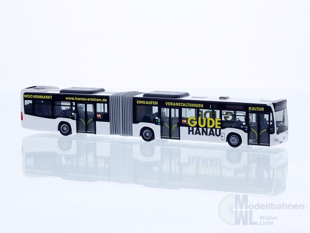 Rietze 73585 - Mercedes-Benz Citaro G ´15 Hanauer Straßenbahn - Gude H0 1:87