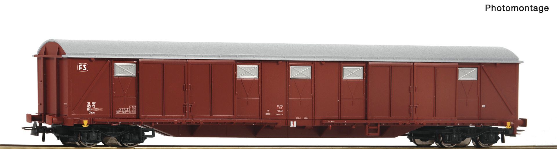 Roco 6600351 - Gedeckter Güterwagen Gabs FS