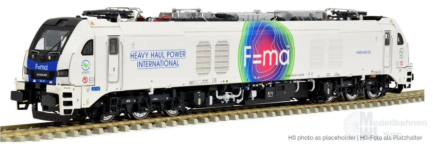 Sudexpress T1592011 - Zweikraftlok BR 159 201-3 EuroDual F=ma Ep.VI TT 1:120