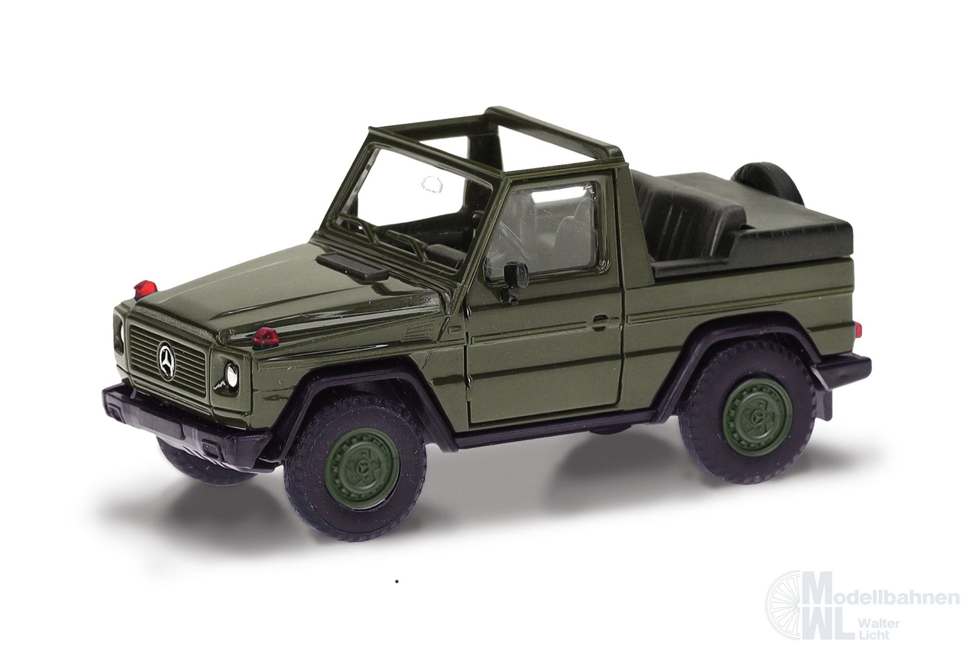 Herpa 700849 - Mercedes-Benz G-Klasse offen Bundeswehr H0 1:87 Herpa 700849 - Mercedes-Benz G-Klasse offen Bundeswehr H0 1:87