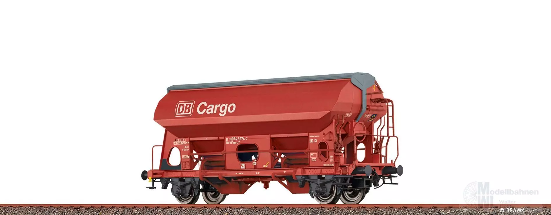 Brawa 49558 - Selbstentladewagen DB Ep.V Tdgs-z930 H0/GL