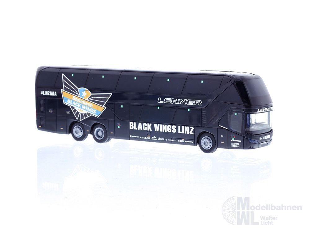 Rietze 69061 - Neoplan Skyliner´ 11 Black Wings Linz (AT) H0 1:87