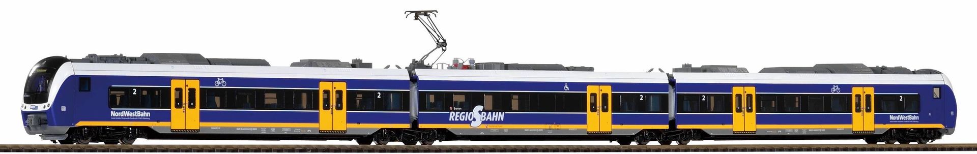 Piko 59897 - Elektrotriebzug BR 440 Nordwestbahn Ep.VI 3.tlg. H0/WS Sound