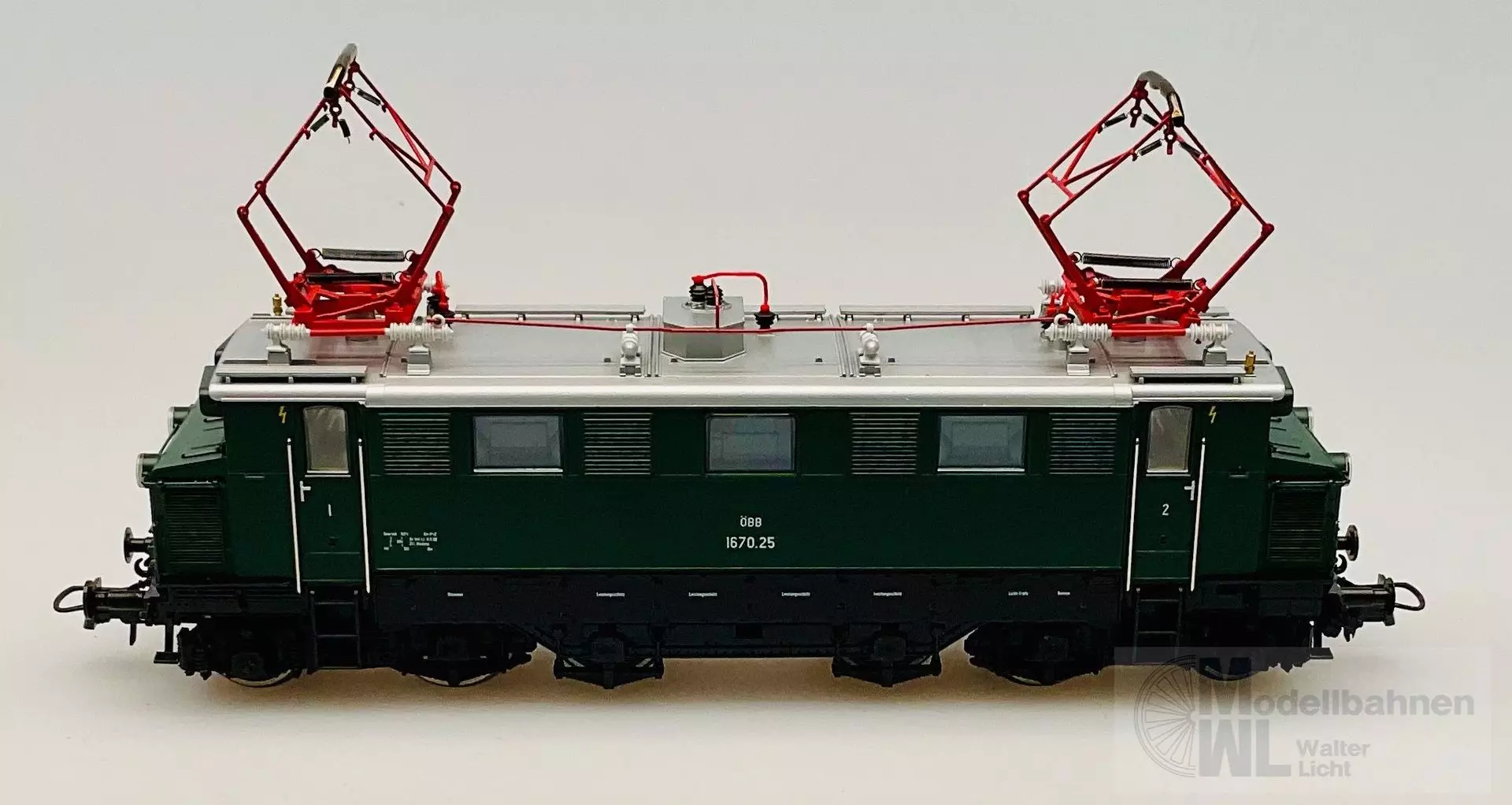 Roco 62445 - Roco - E-Lok BR 1670.25 ÖBB tannengrün H0/GL