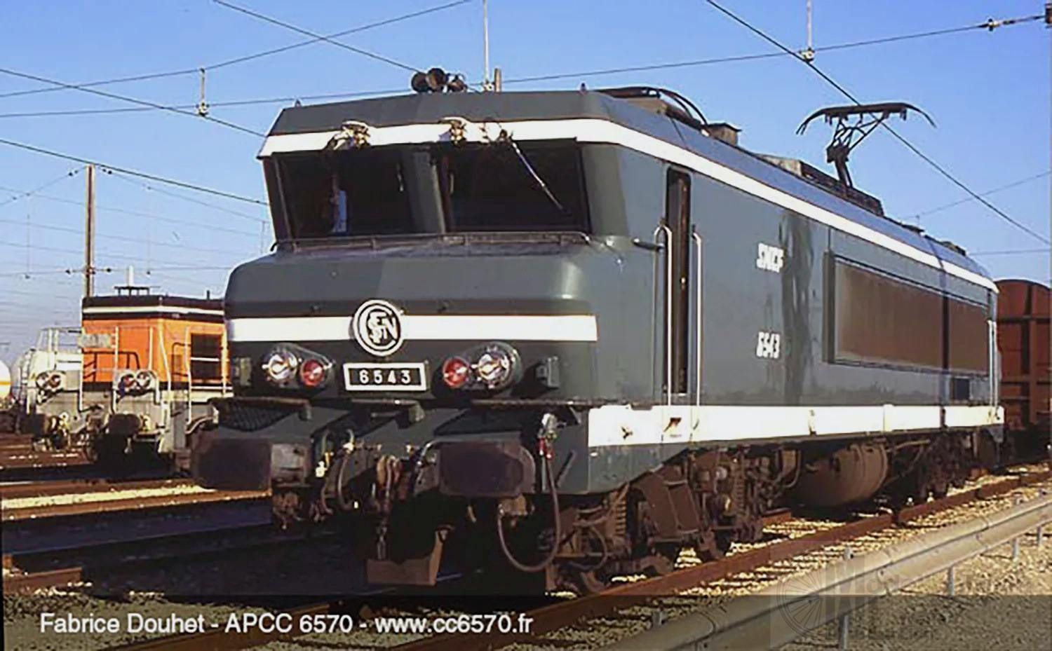 Jouef 2426S - E-Lok CC 6543 SNCF Ep.IV Maurienne H0/GL Sound