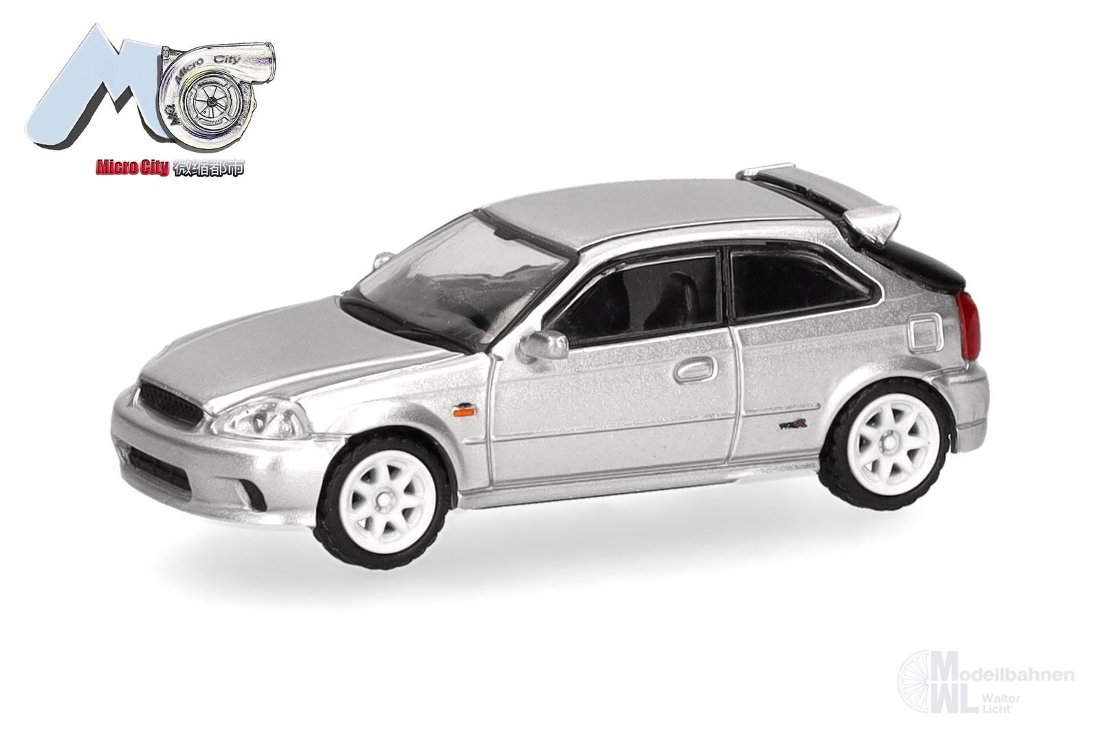 Herpa 87MC000158 - Honda Civic Type R EK9 silber H0 1:87