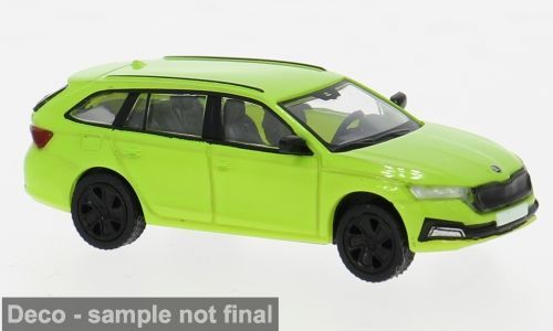 PCX-Models 870597 - Skoda Oktavia IV Combi hellgrün 2019 H0 1:87