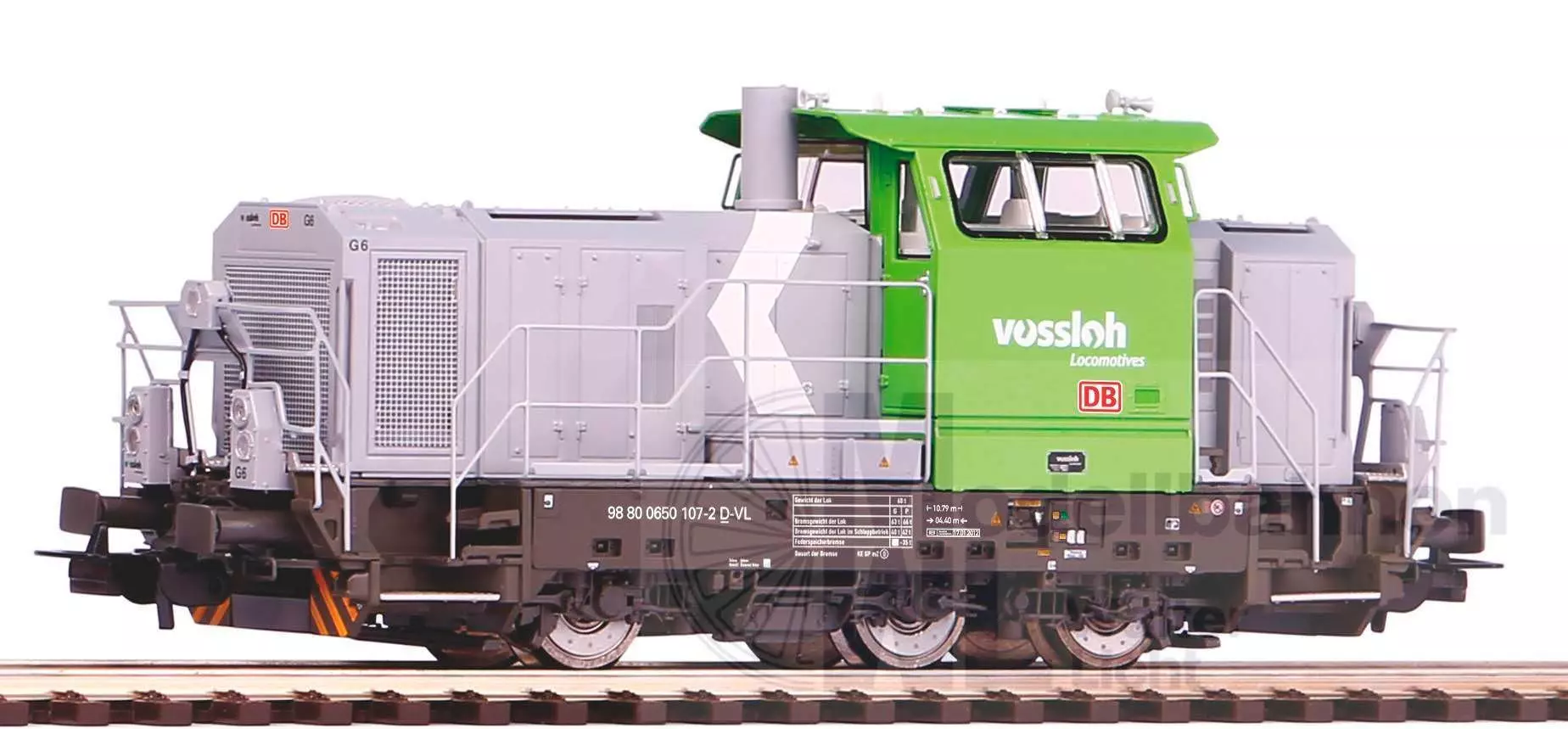 Piko 52671 - Diesellok Vossloh G 6 DB Ep.IV Cummins H0/WS
