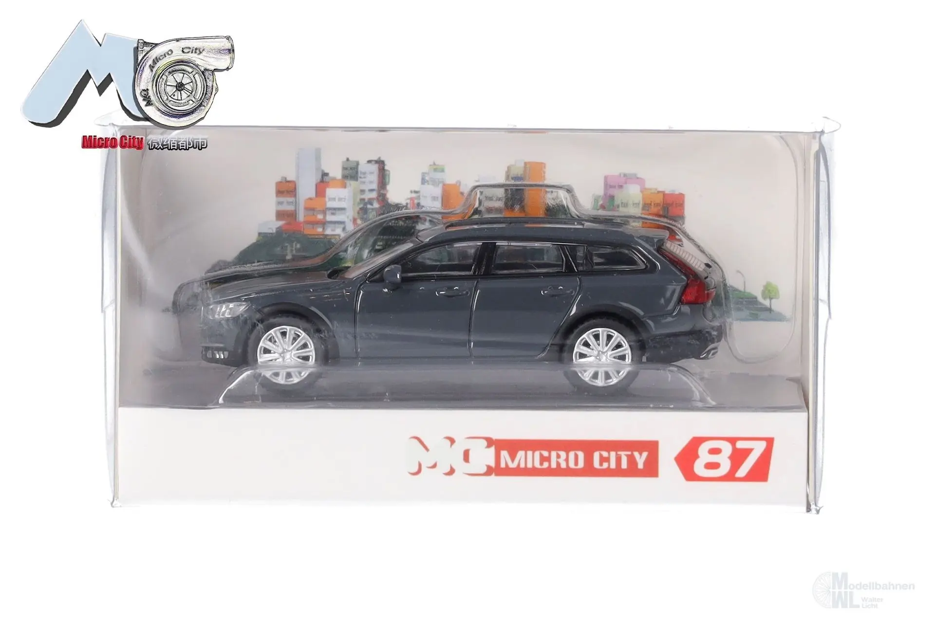 Herpa 87MC000031 - Volvo V90 grau (ab 2017) H0 1:87