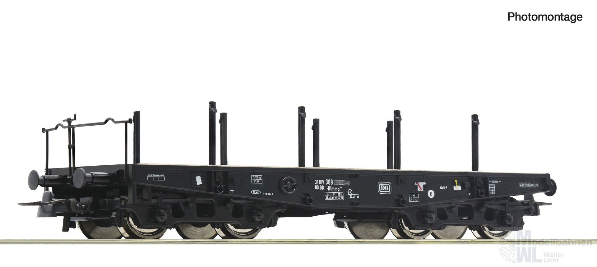 Roco 46380 - Schwerlastwagen DB Ep.IV H0/GL