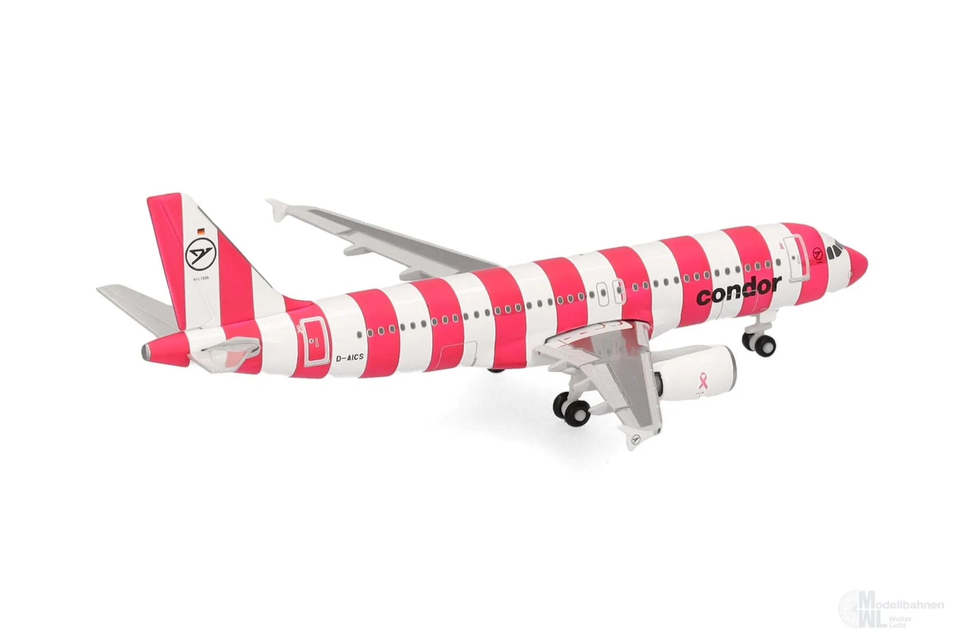 Herpa 538732 - Airbus A320 Condor Pink Plane 1:500