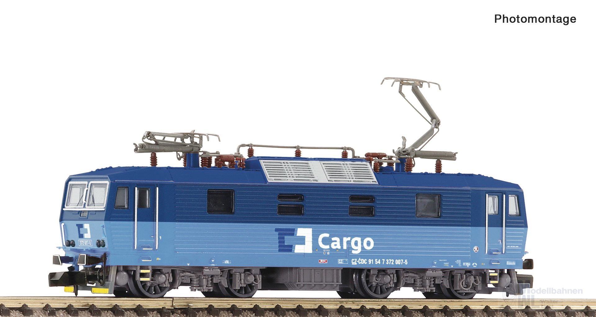 Fleischmann 7560068 - E-Lok Rh 372 CD Cargo Ep.VI N 1:160