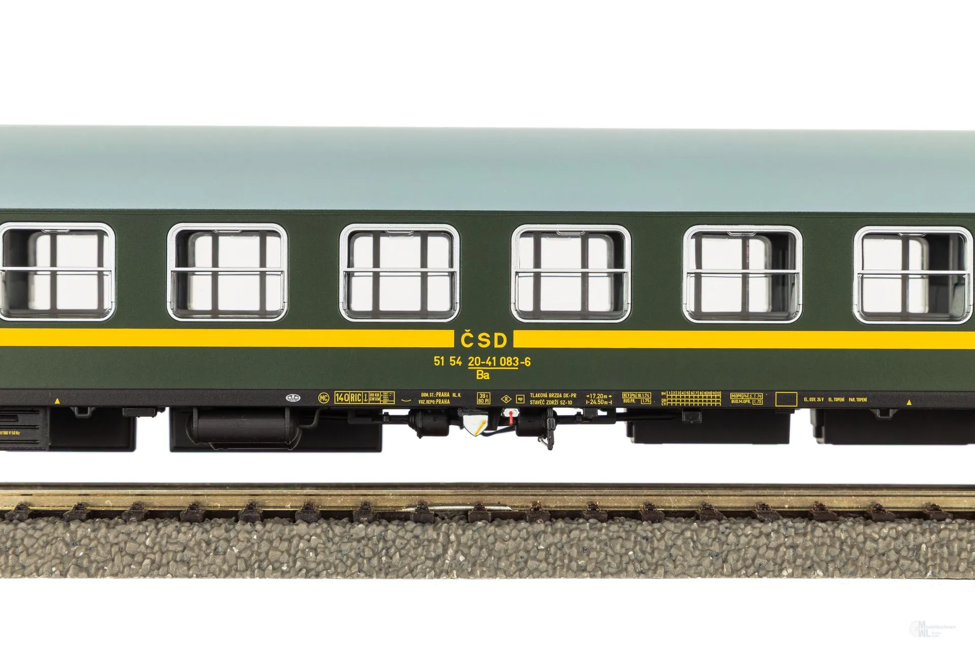 Piko 58569 - Personenwagen CSD Ep.IV Y-Wagen 2.Kl. H0/GL