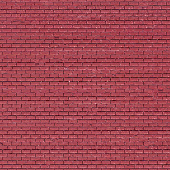 Vollmer 46033 - Mauerplatte Klinker aus Kunstoff H0 1:87