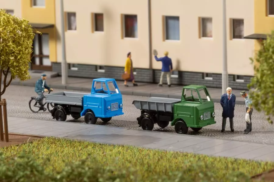 Auhagen 44656 - Multicar M22 Muldenkipper und Pritsche N 1:160