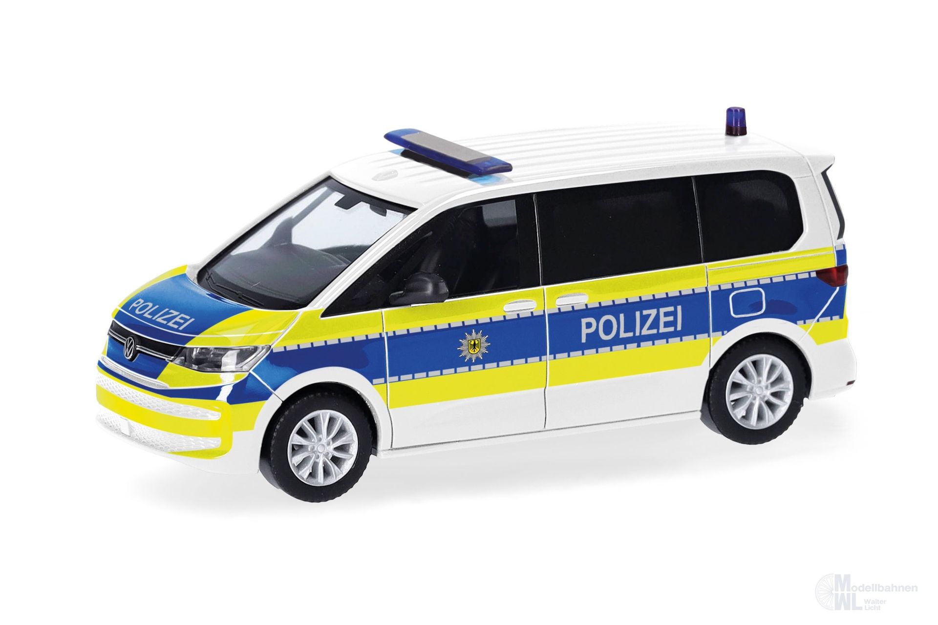Herpa 098793 - VW Multivan 2022 Bundespolizei H0 1:87