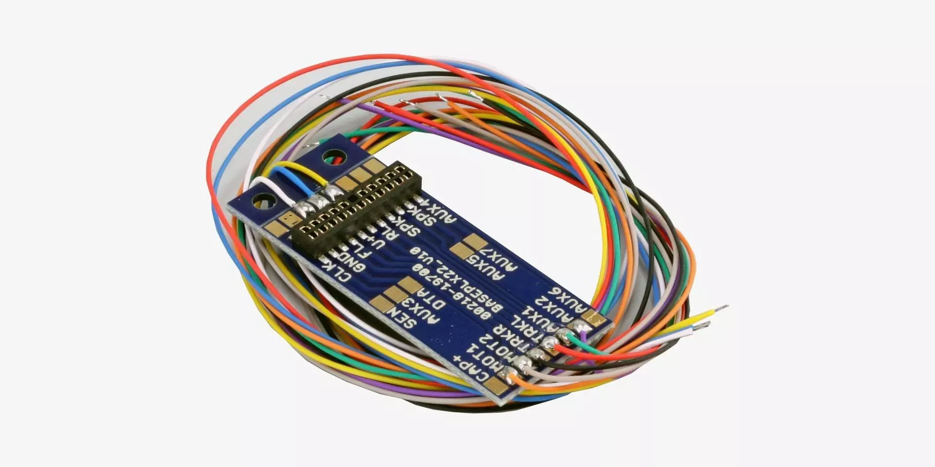 ESU 51958 - Adapterplatine PluX22 für 9 verstärkte Ausgänge, mit Kabel