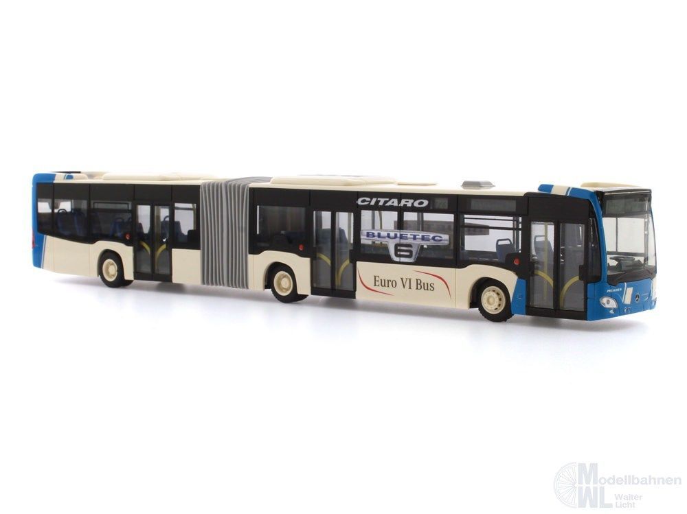 Rietze 69551 - Mercedes-Benz Citaro Gelenkbus Modell 2012 Pflieger Böblingen H0 1:87
