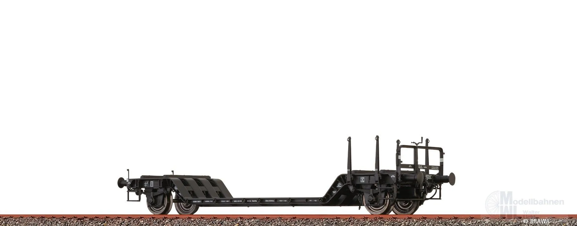 Brawa 51196 - Tiefladewagen DB Ep.III Stm309 H0/GL