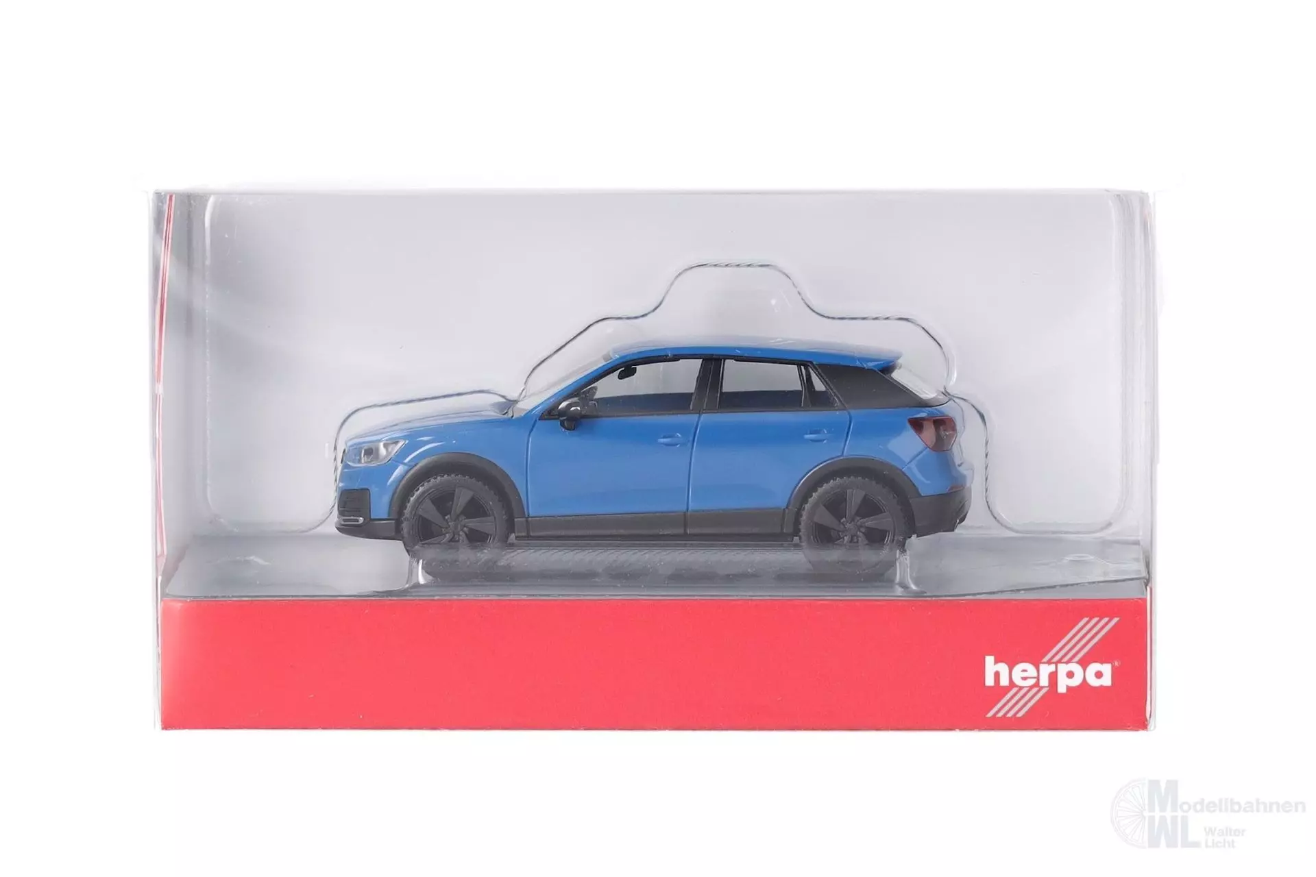 Herpa 028677-003 - Audi Q2 turboblau H0 1:87