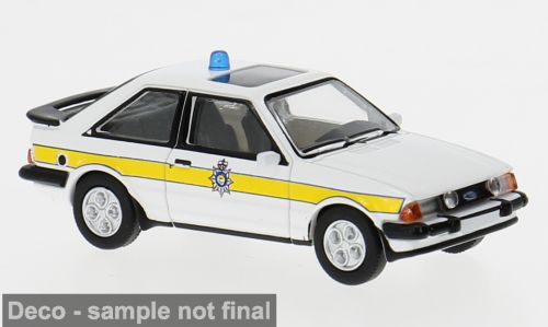 PCX-Models 870789 - Ford Escort MK III XR3i Police (GB) 1982 H0 1:87