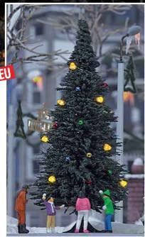 Busch 5413 - Weihnachtsbaum mit Beleuchtung ohne Schnee H0 1:87 / TT 1:120