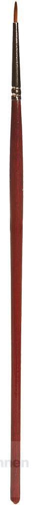 Faller 172104 - Rundpinsel mit brauner Spitze, synthetisch, Größe 0