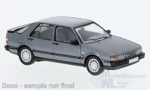 PCX-Models 870189 - Saab 9000 CC metallic dunkelgrau 1985 H0 1:87