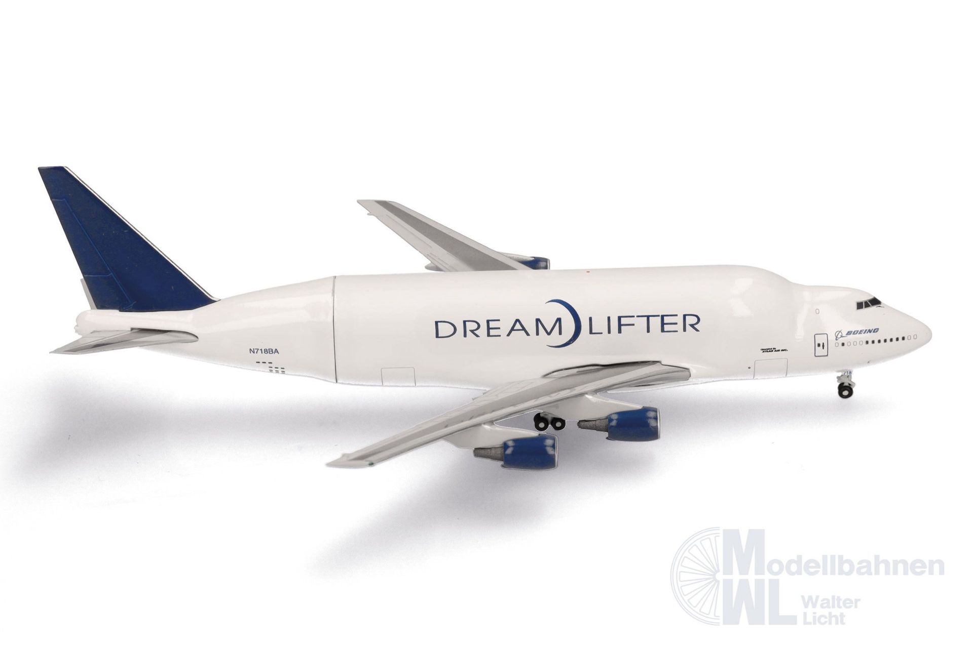 Herpa 537360 - Boeing 747LCF Dreamlifter N718BA 1:500