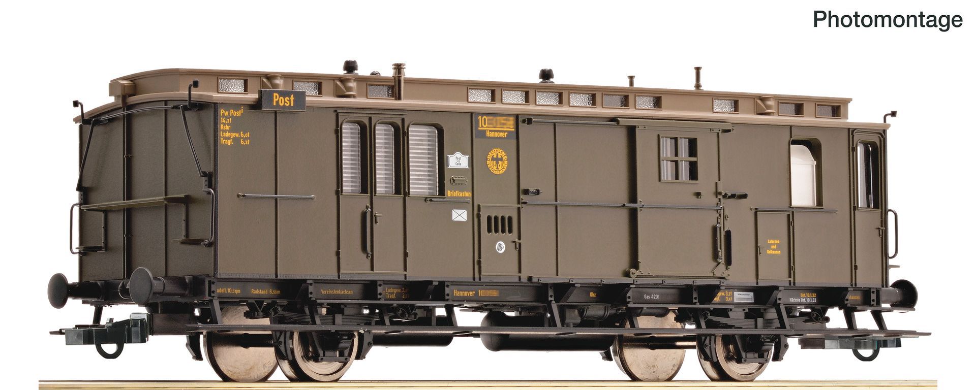 Roco 6200299 - Post- und Packwagen DRG Ep.II H0/GL